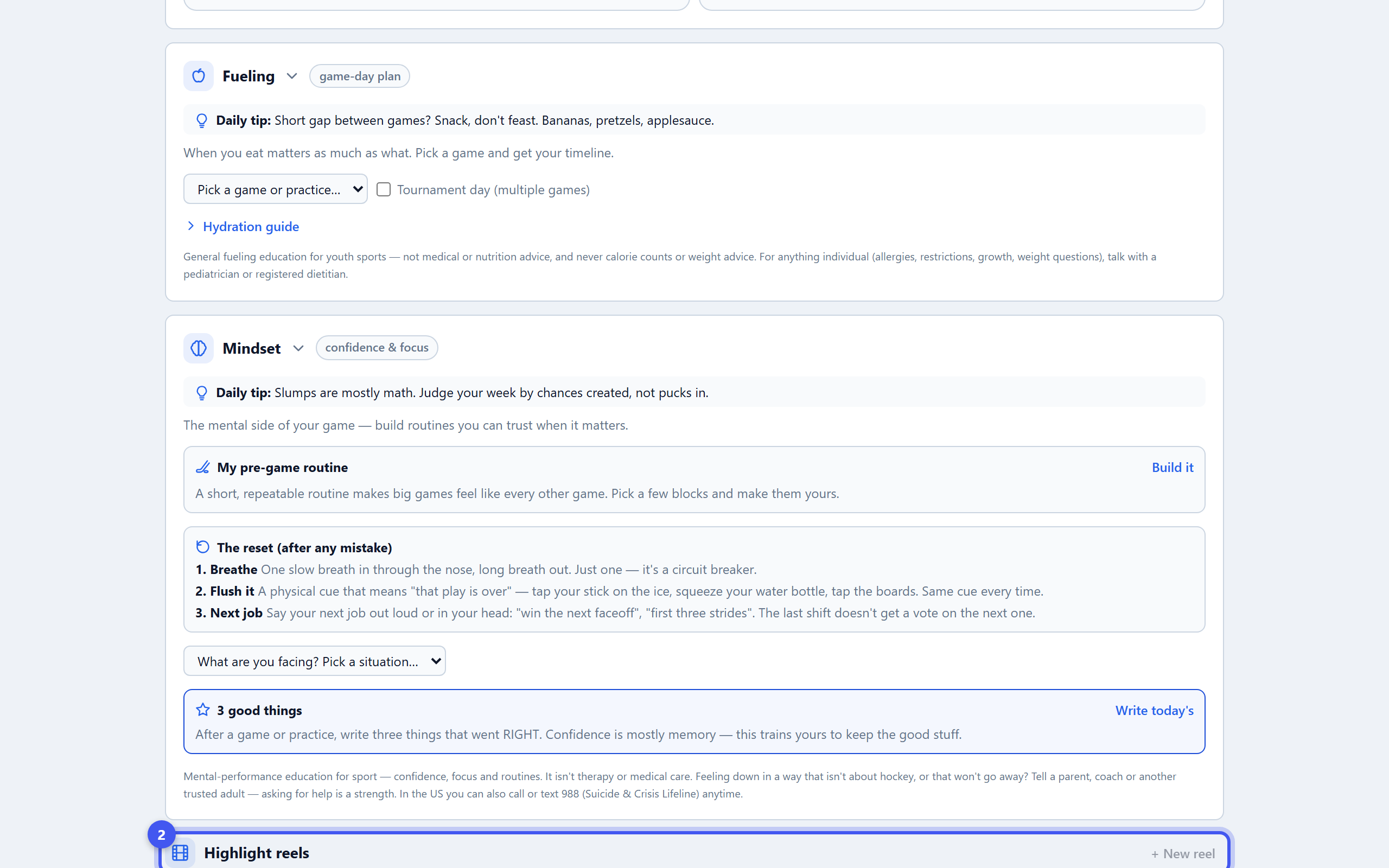 Create your prospect profile — step 2: Build a highlight reel